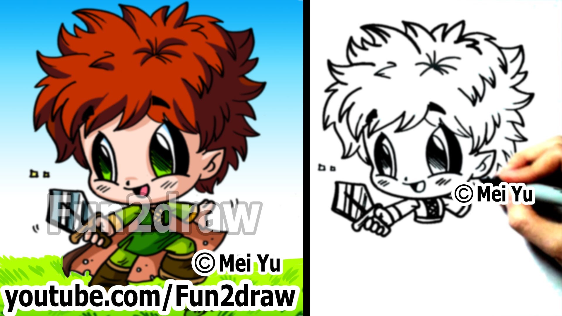 1920x1080 Chibi Drawing Hobbit