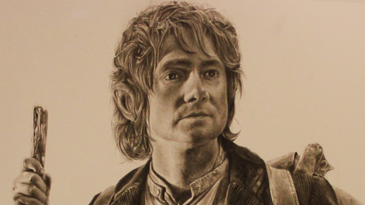1280x720 The Hobbit 2012 Speed Drawing