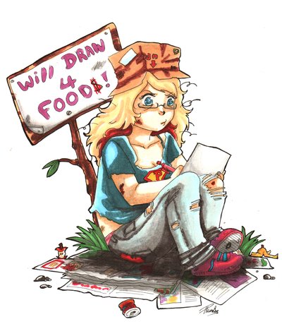 400x476 Hobo Pakou Will Draw For Food By Mmystery