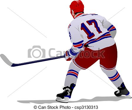 450x376 Ice Hockey Players Vectors