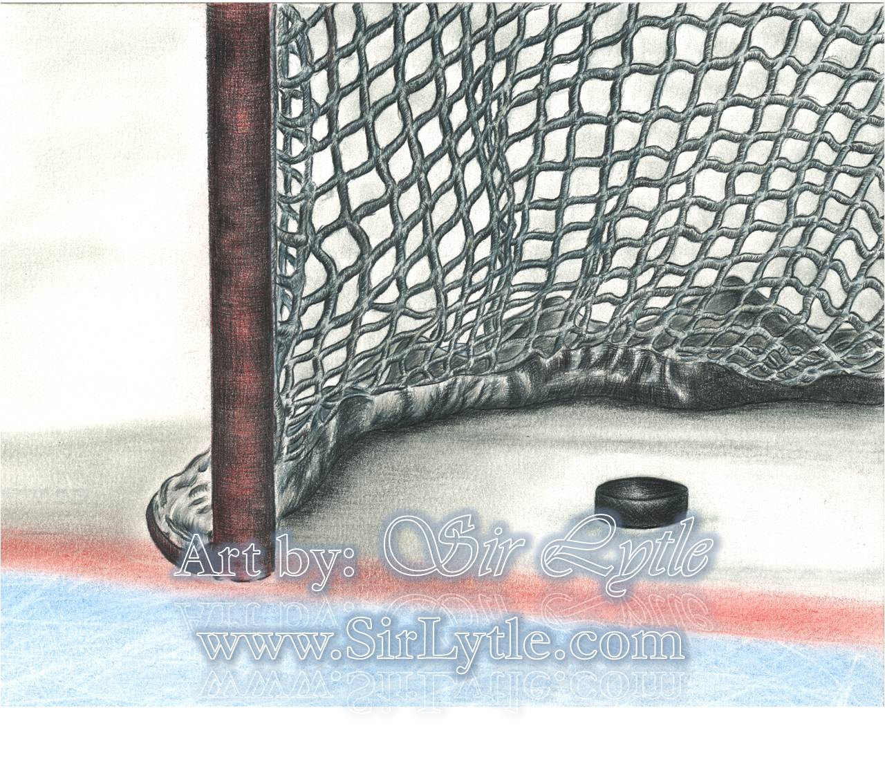 Hockey Net Drawing At Getdrawings 