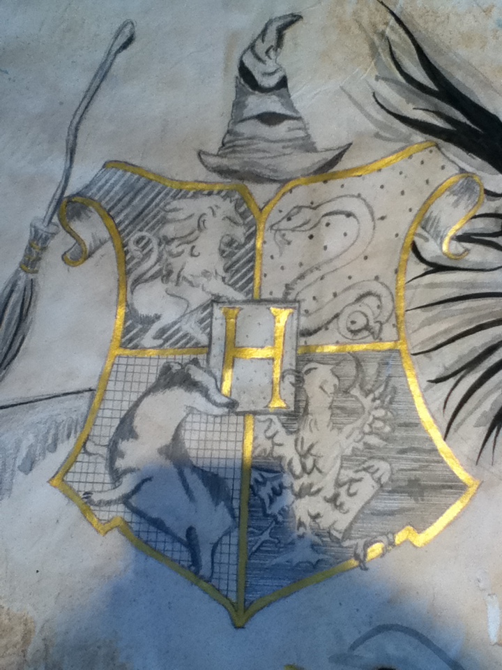 720x960 Hogwarts Crest Completed By Jaded But Beautiful