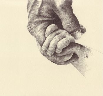 350x325 Holding Hands Pencil Drawing Drawing Tegninger