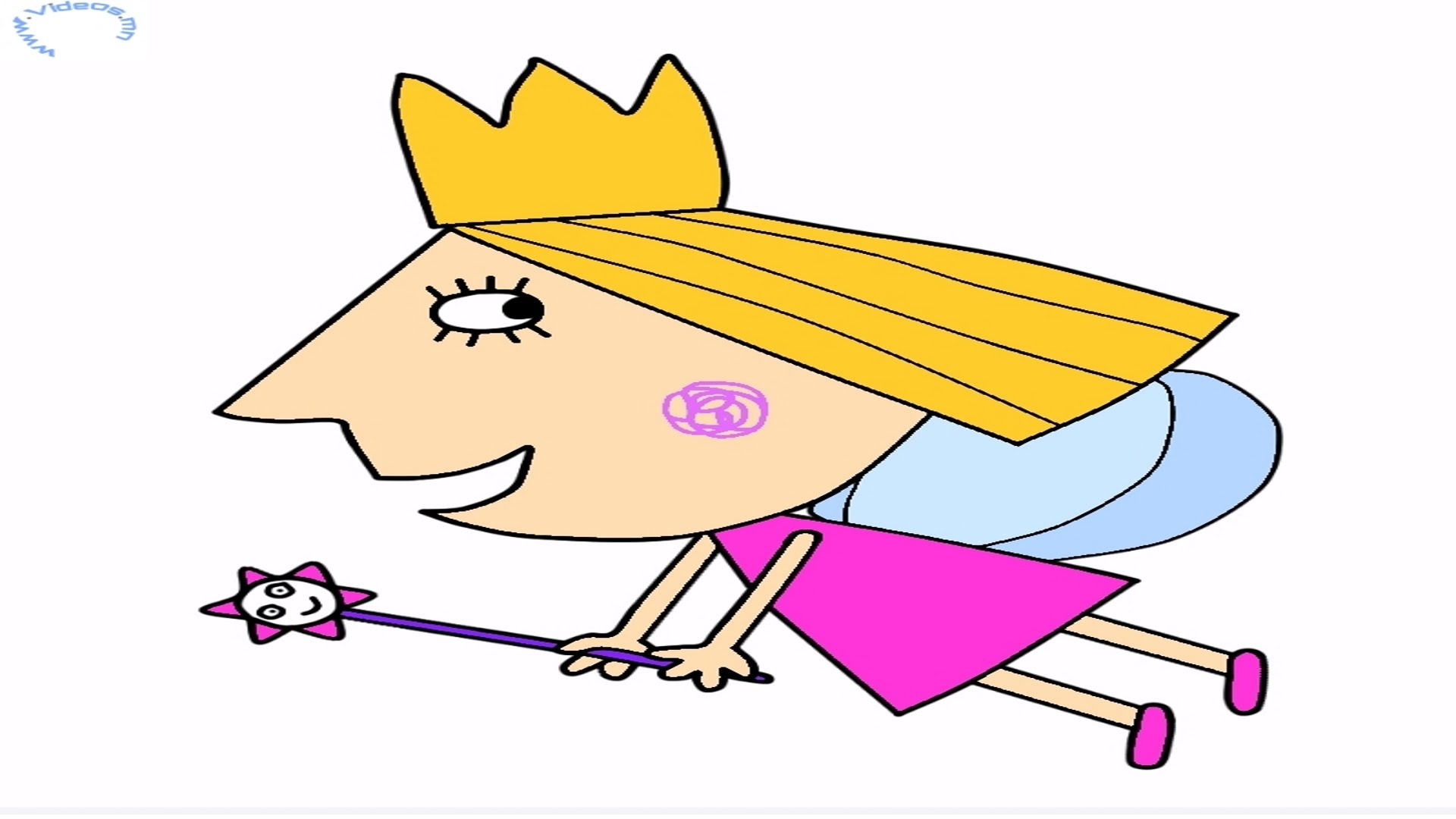 1920x1080 Holly Drawing