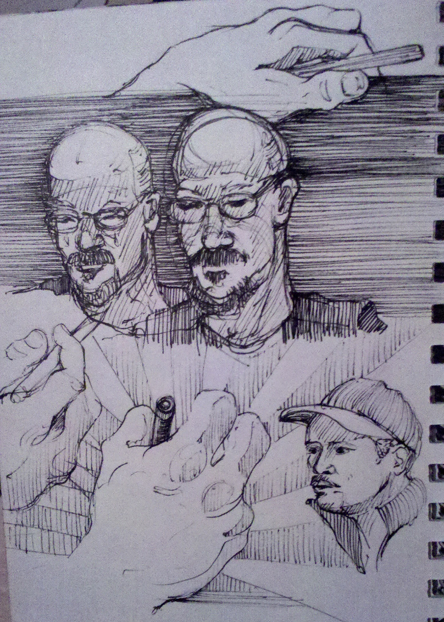 1456x2039 Ariel Mar's Drawing Of Her Gruncle @ Hard Rock Cafe Hollywood