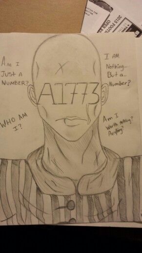 291x516 A Drawing I Drew For A Project About The Holocaust. My Drawings