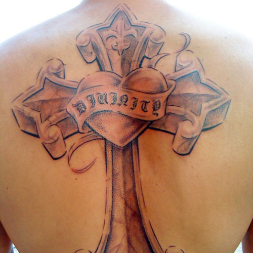 500x500 Women Picture Design Tattoo Holy Cross Design Idea For Men And Women