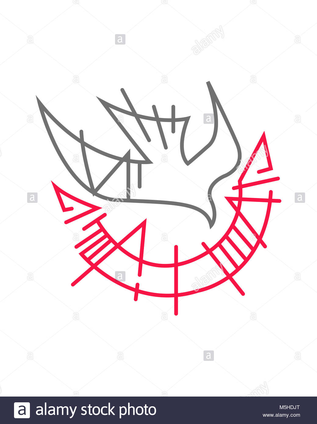 1039x1390 Drawing Holy Spirit Dove Symbol Stock Photos Amp Drawing Holy Spirit