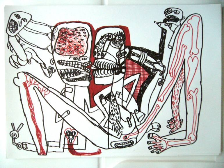 770x578 Saatchi Art Holy Family Drawing By Aleksandr Vilkin