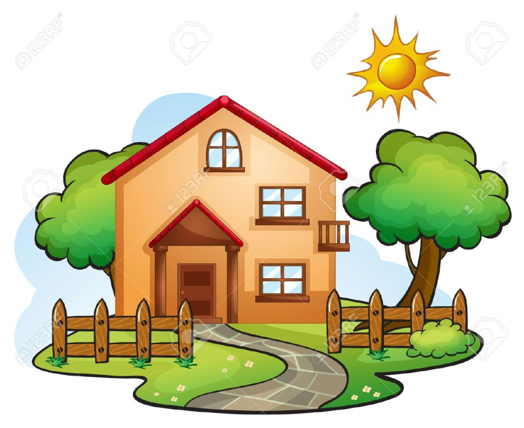 1024x837 Nature Drawing Cartoon Cartoon Nature Drawing Nature Home Clipart