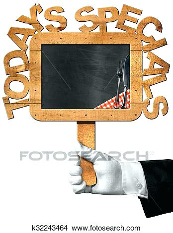 348x470 Pig Holding Chalkboard Chef Drawing Specials Search Clip Art