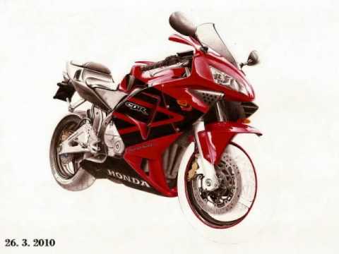 480x360 Honda Cbr Drawing