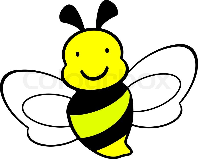 800x644 Bee Icon,bee Drawing,vector, Cartoons Stock Vector Colourbox