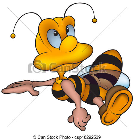 450x469 Clever Little Honey Bee