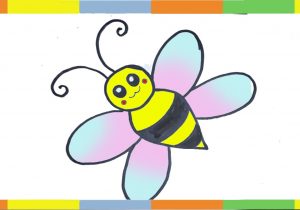 300x210 Bee Drawing Step By Step The Honeybee. Drawing Tutorial. Stock