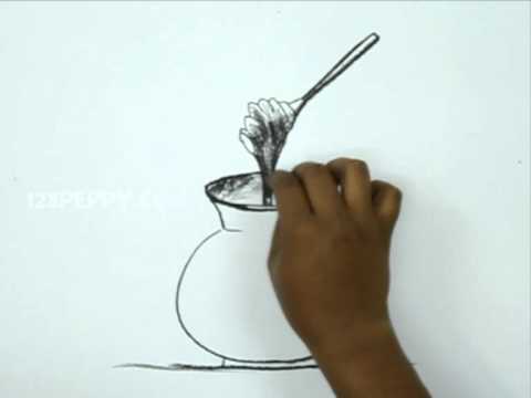 480x360 How To Draw A Honey Pot