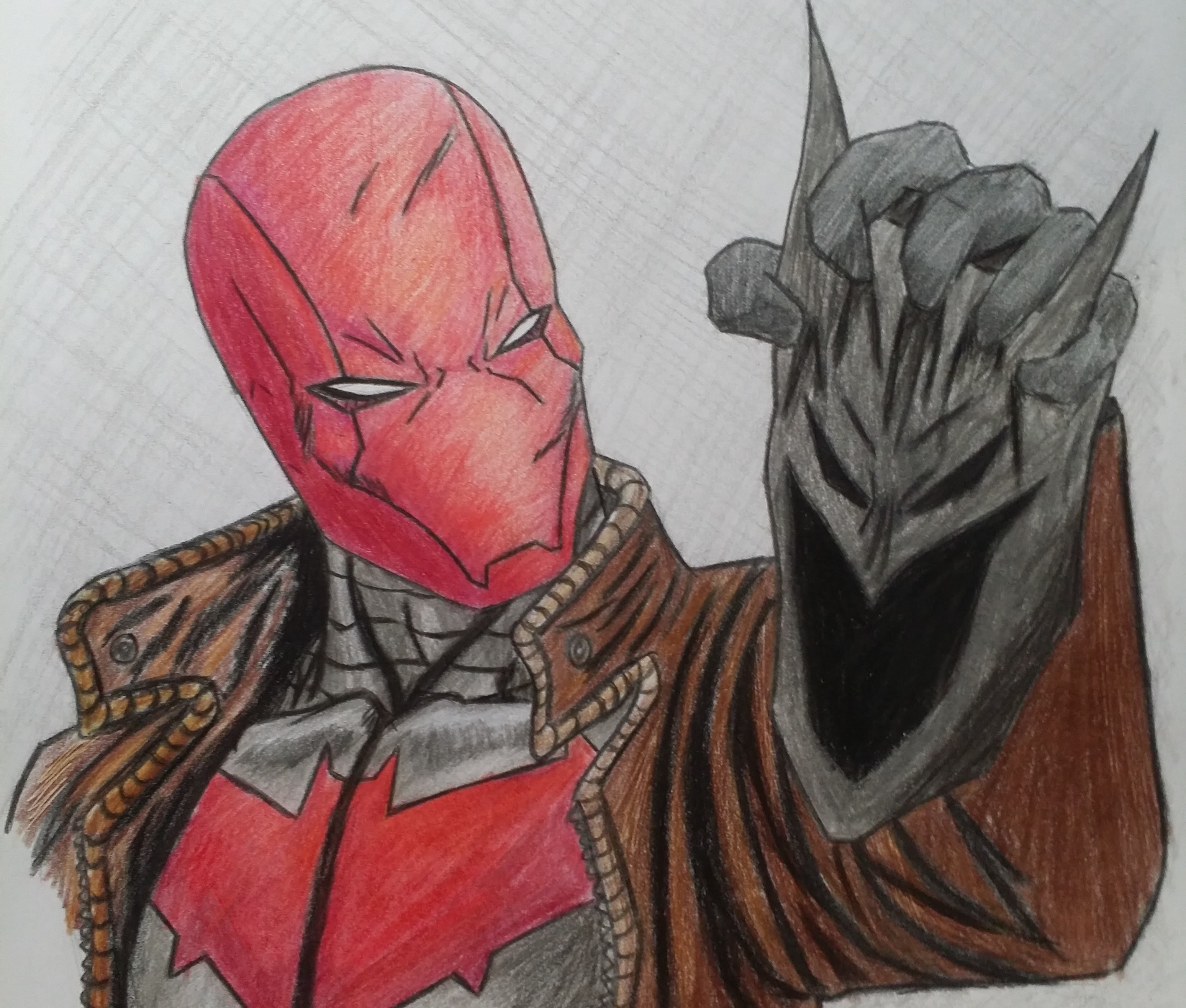 3096x2631 Red Hood Drawing