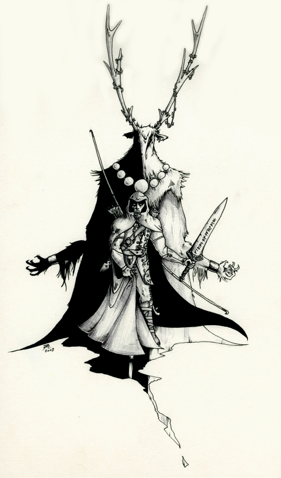 942x1602 The Hooded Man By Danielround