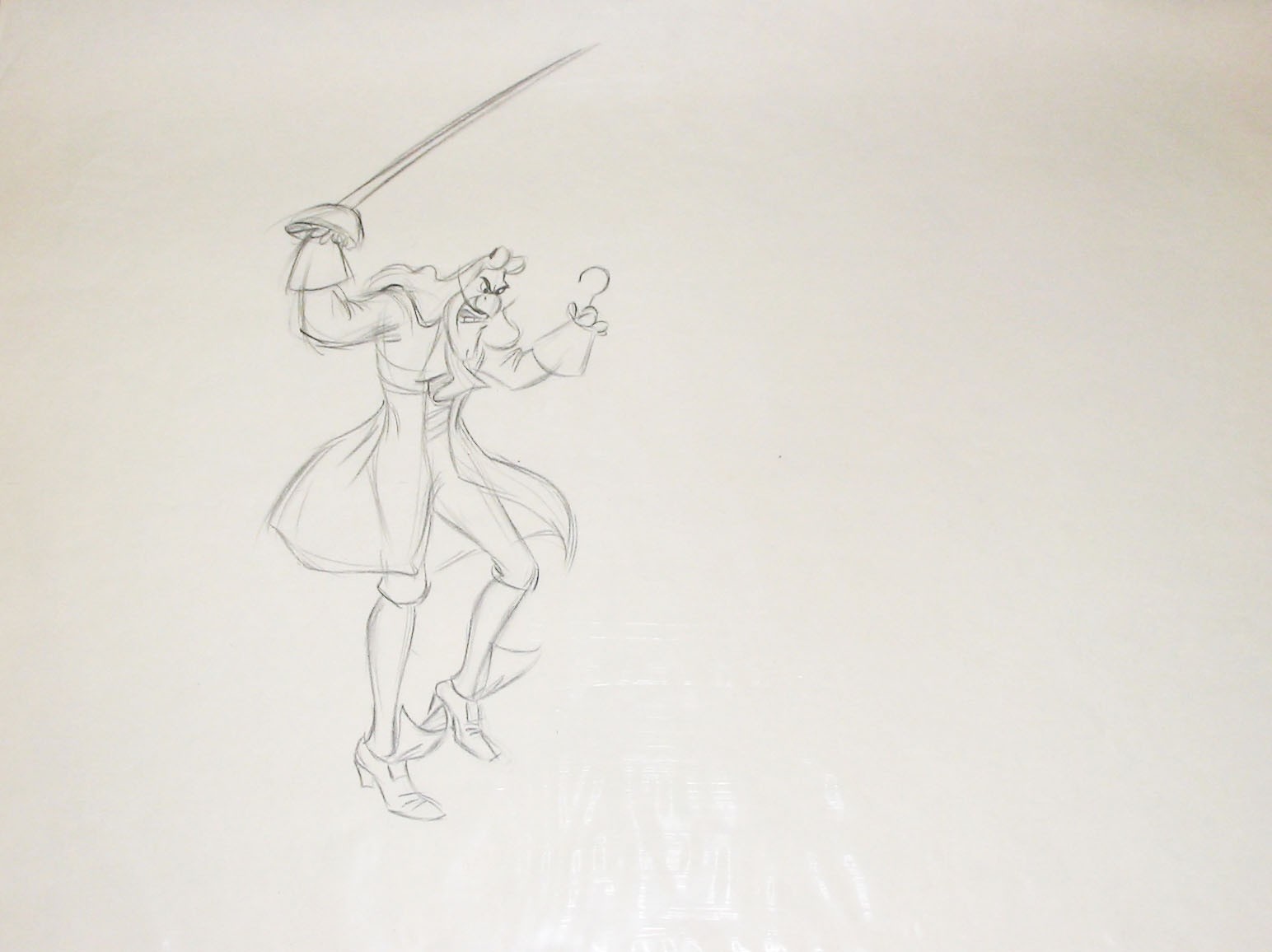 1544x1156 Original Walt Disney Production By Frank Thomas Drawing From Peter