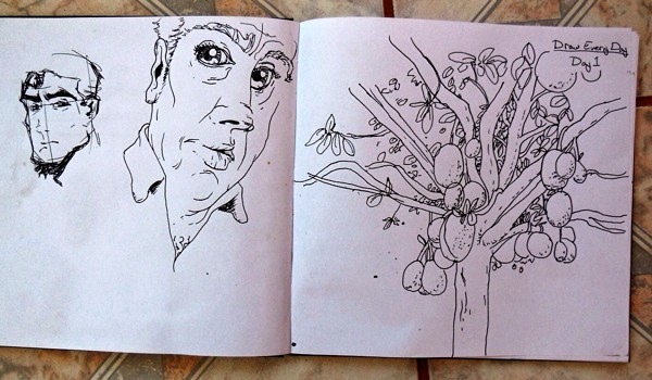 600x350 I'M Going To Draw For 100 Days. At Least. I Hope. Drew Gilbert