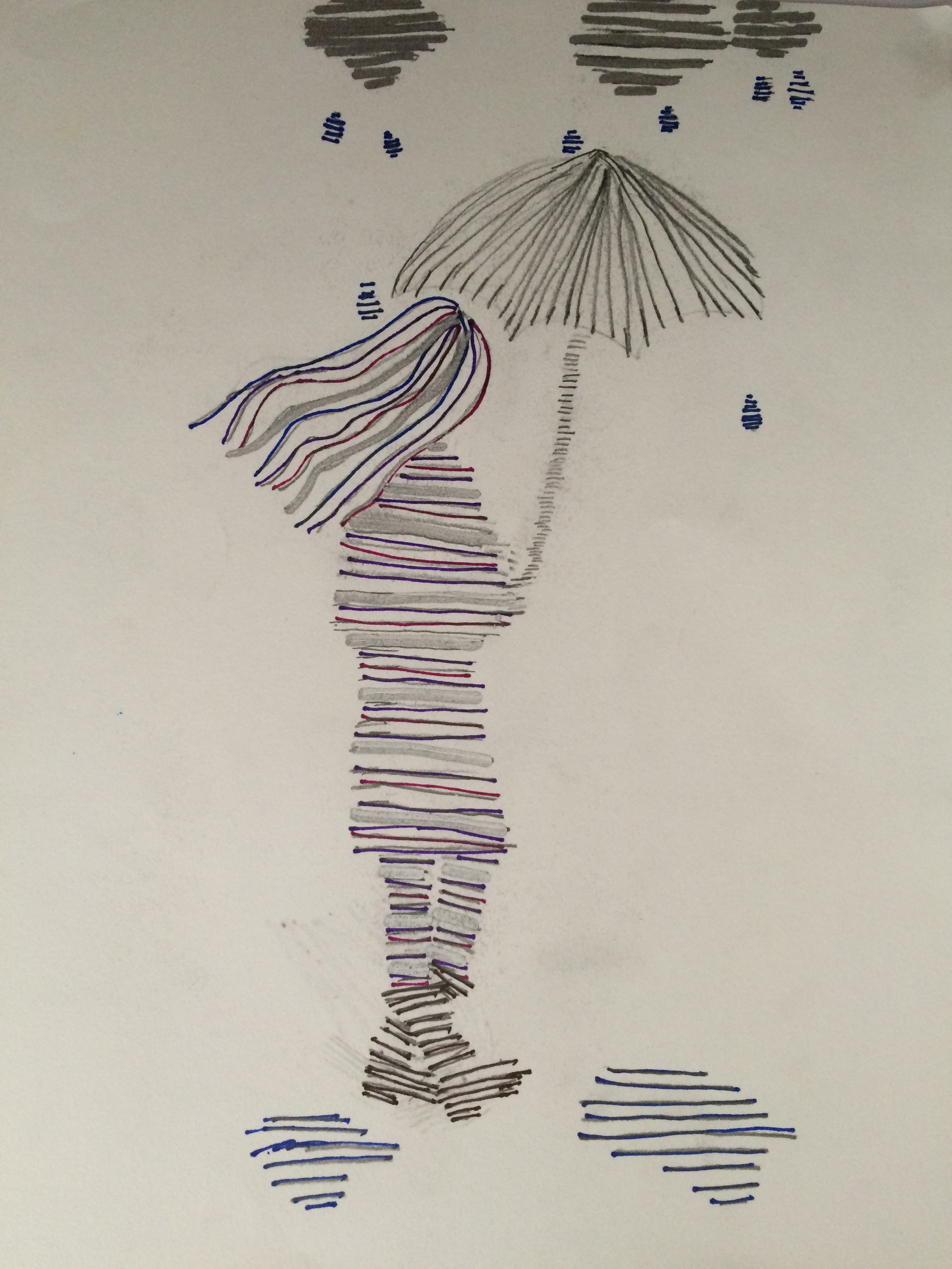 2448x3264 Line Drawing Between The Pages