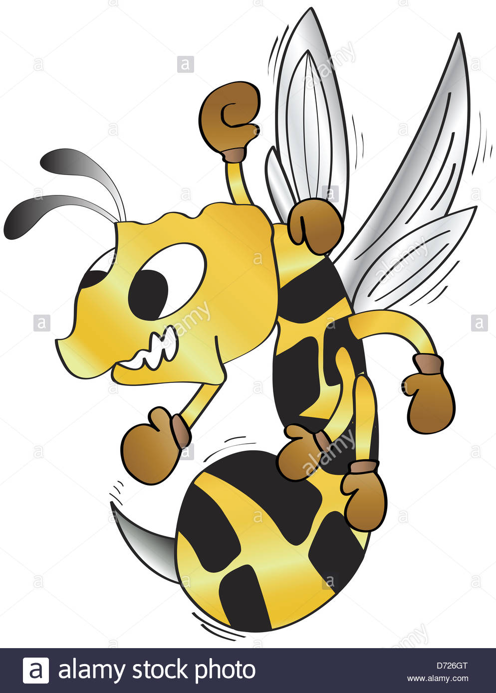 994x1390 The Furious Hornet Drawing, Boxer Stock Photo 55982776