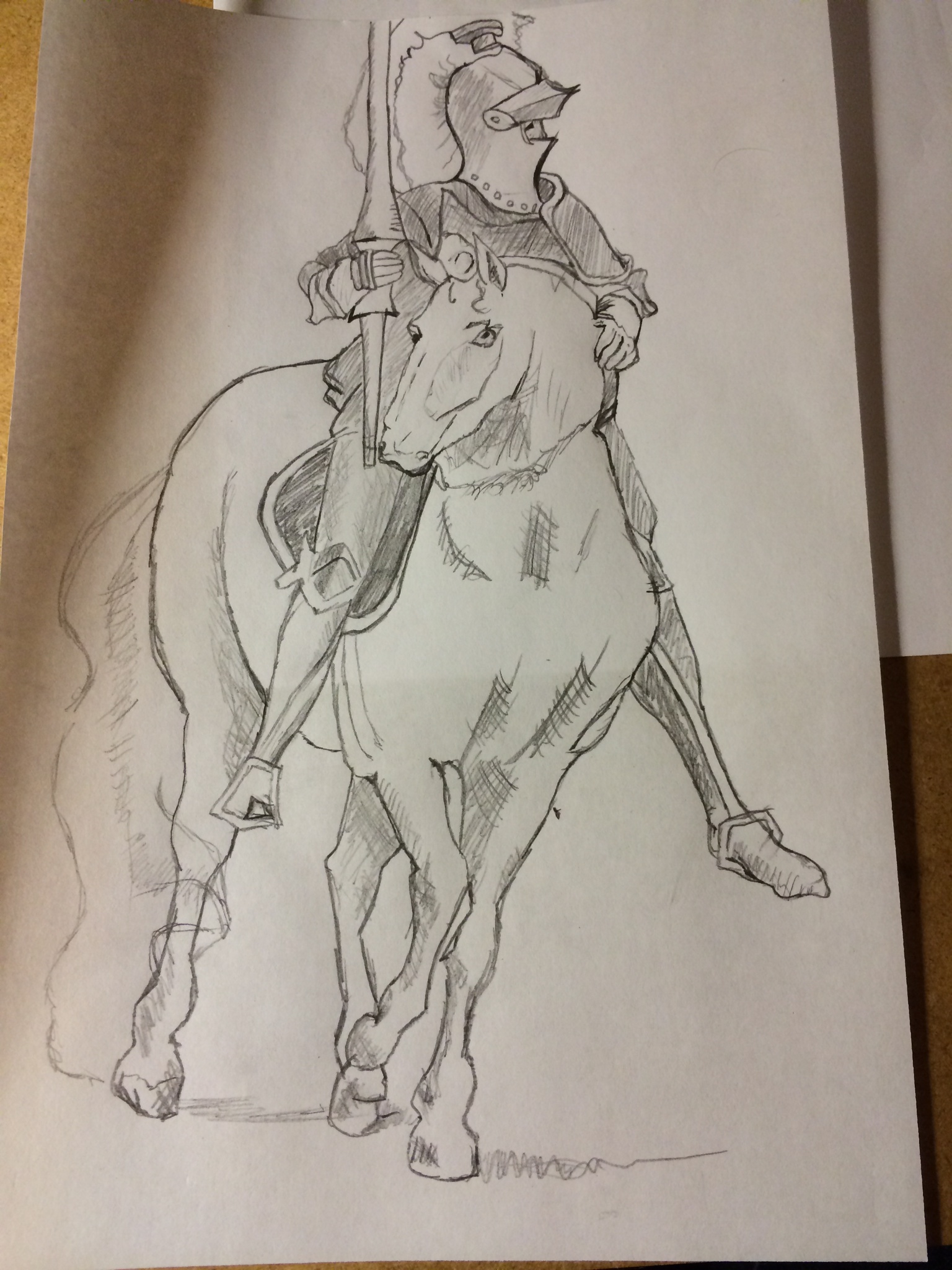 1536x2048 Upside Down Copy German Horse And Rider Jake Learns To Draw