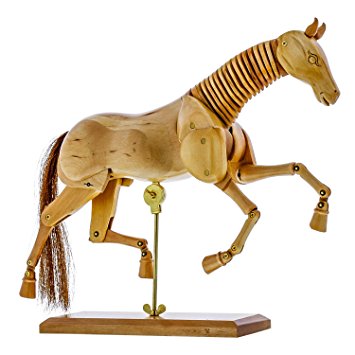 355x355 Us Art Supply Wooden Horse Artist Drawing Manikin