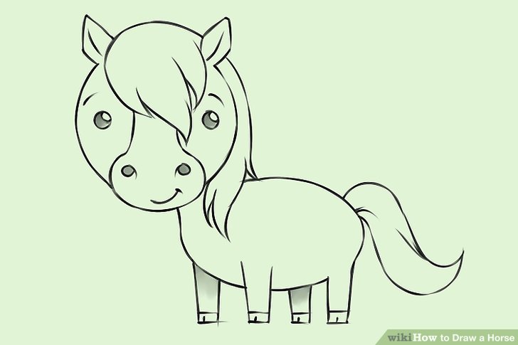 728x485 4 Ways To Draw A Horse