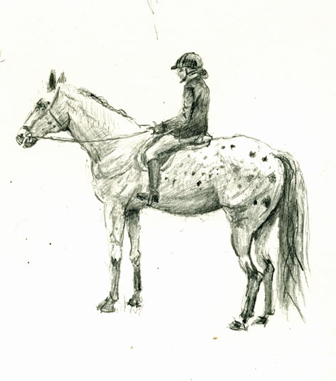 472x535 Drawing Horses Mark Koslow