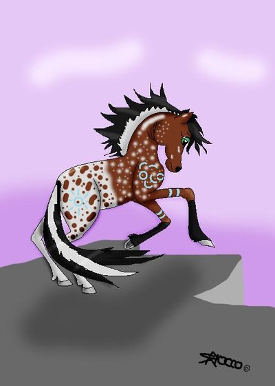 400x560 Horse Drawing Bellasara Fanart By Bloodsiri