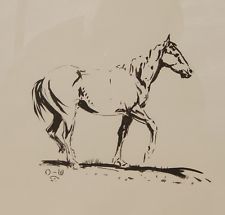 225x215 Ink Western Art Drawings Ebay