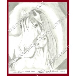 250x250 Phillip Jablonski Horses Drawing Murder Auction