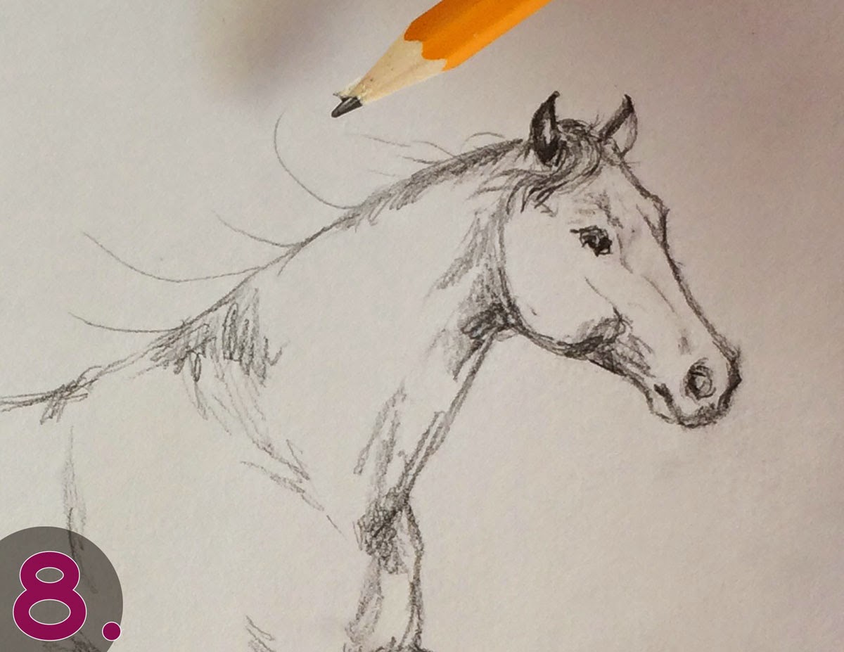 1200x927 Repeat After V Drawing Horses
