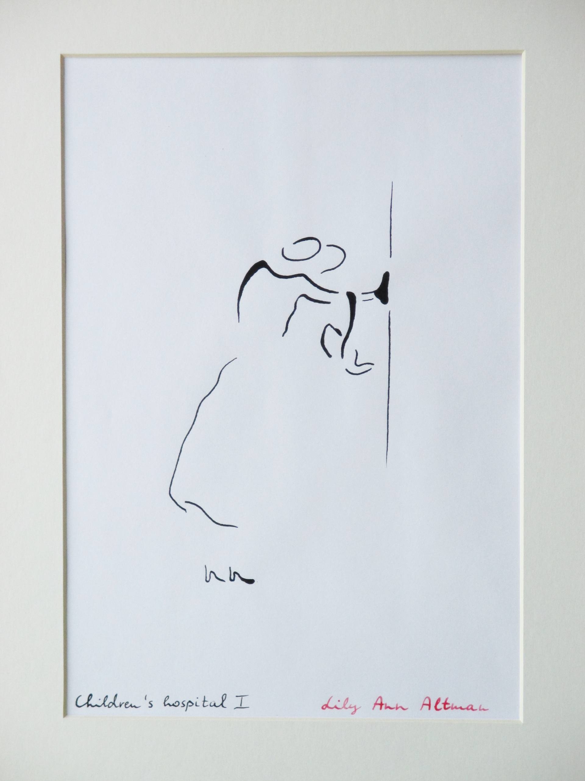 1920x2564 Saatchi Art Children's Hospital I Drawing By Lily Ann Altman