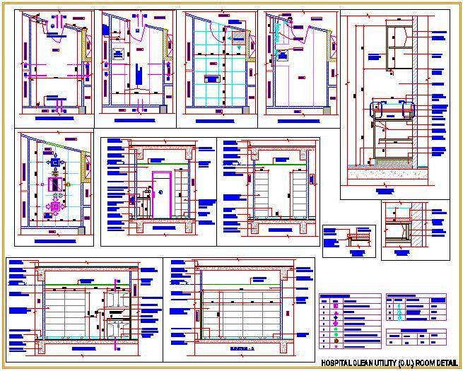 655x525 Hospital Clean Utility Room Plan N Design