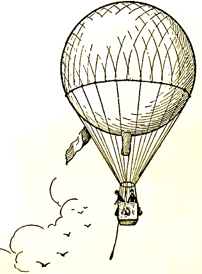 395x536 Hot Air Balloon Drawing How To Draw Hot Air Balloons With Easy