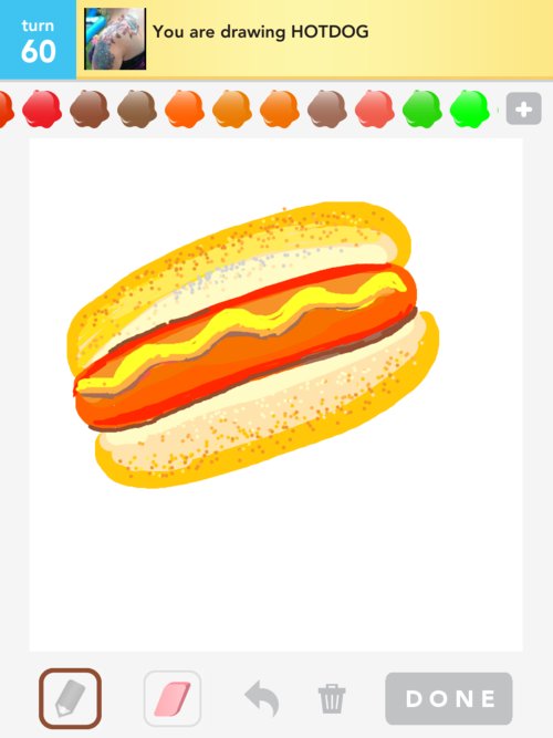 500x667 Hotdog Drawings
