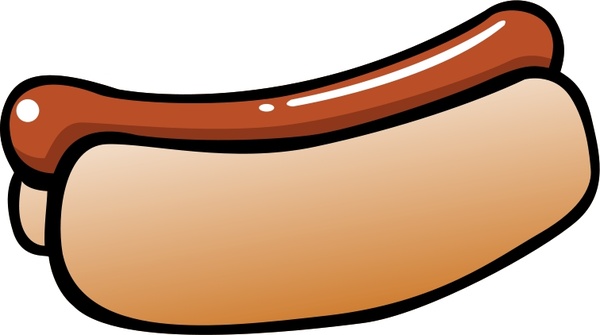 600x335 Summer Hot Dog Free Vector In Open Office Drawing Svg ( Svg