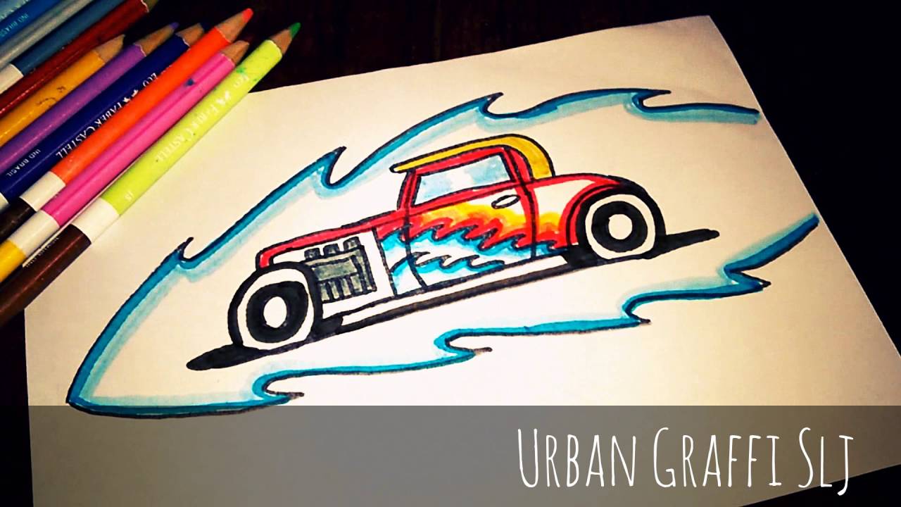 1280x720 Mis Dibujos De Autos Hot Wheels