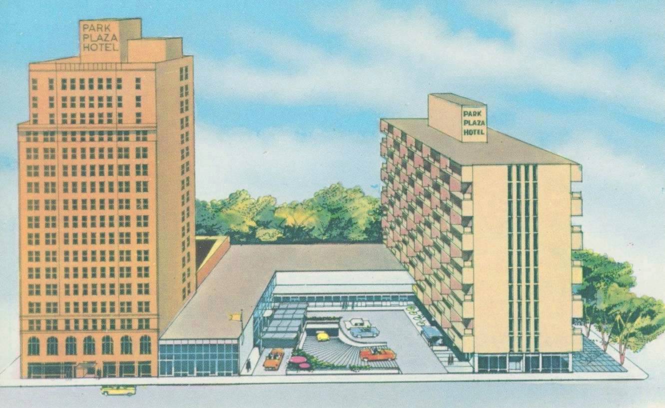 1331x817 Postcard Toronto Park Plaza Hotel Addition Architectural