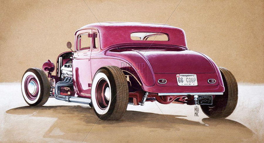 900x488 Motors Pin Up Art