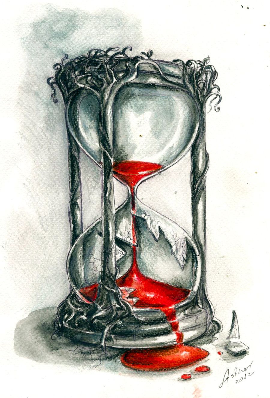 900x1326 Hourglass By On @ Tattoos