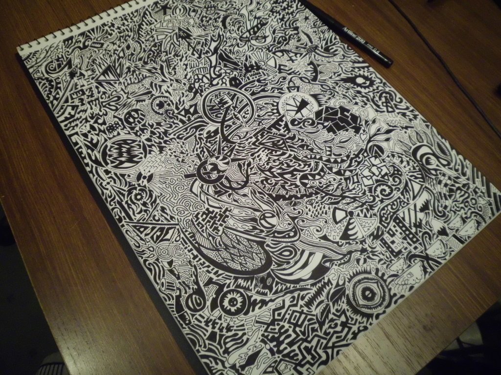 1024x768 Watch Me Draw This! 15 Hours Of Detailed Art ) By Importautumn