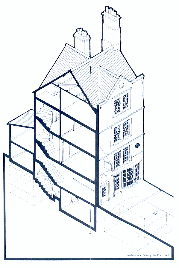 598x896 House Drawing Sally Lunn'S