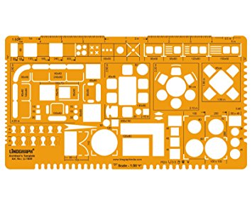 355x289 Architectural Drawing Template Stencil Architect
