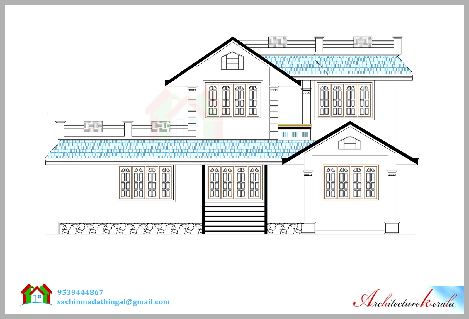 House Elevation Drawing at Free for