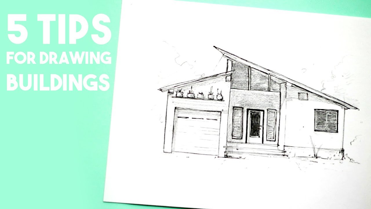 1280x720 How I Draw Buildings 5 Top Tips