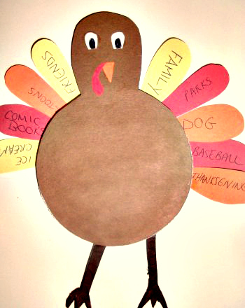 350x440 Play The Turkey Drawing Race! Worksheet