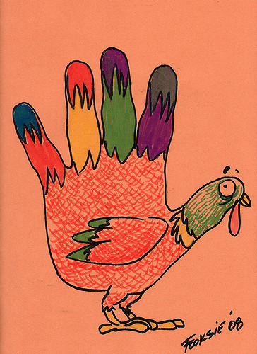 364x500 Turkey Of The Day 08 The Hand Turkey Today My Wife Was